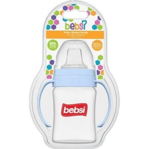 Bebsi 248 Kulplu Akıtmaz Bardak Erkek Mavi 150 ml