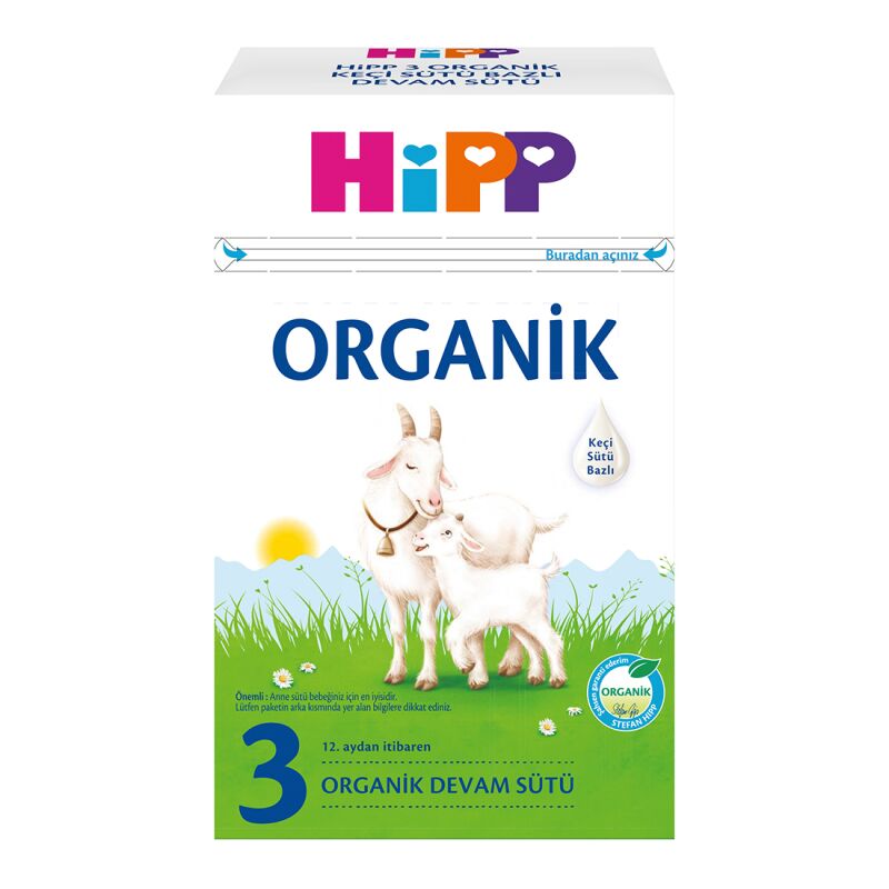 HIPP 3 ORGANIK KECI SUTU 400 GR