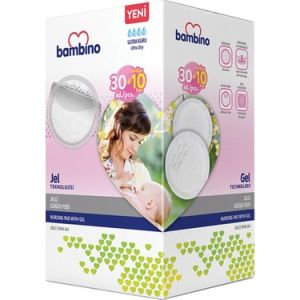 Bambino Cotton Göğüs Pedi 40'lı