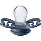 Tekli Bibs Supreme Silikon 0-6 Ay Emzik - Steel Blue