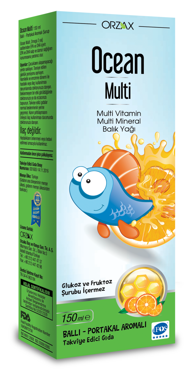 3 Al 2 Öde Ocean Multi Şurup 150 Ml