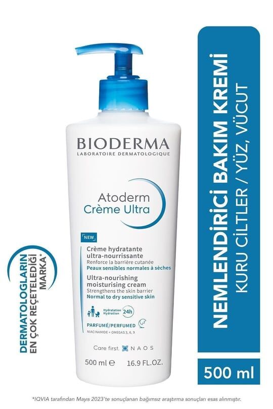 Bioderma Atoderm Cream Ultra 500 ml - 799 TL Etiketli