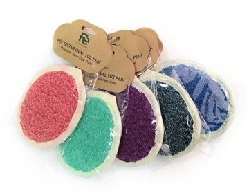 Fe Polyester Oval Yüz Pedi