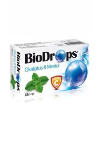 Biodrops Okaliptus Mentol Pastil 18 Drops