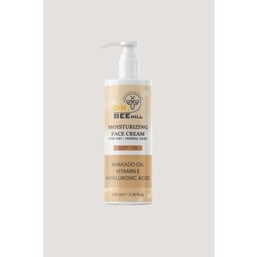 Dr. Bee Hill Nemlendirici Yüz Kremi Besleyici Aydınlatıcı SPF15+ 100 ml