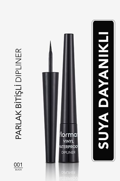 Flormar Dipliner Vinyl Waterproof Siyah