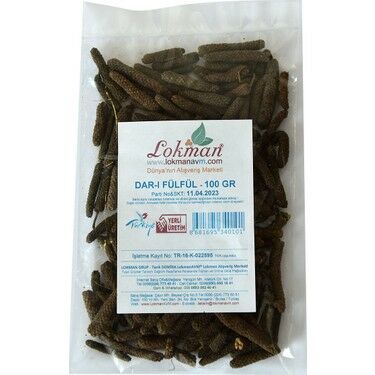 Lokmanavm Doğal Darı Fülfül - Uzun Biber 100 gr Paket