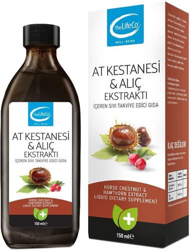 TheLifeCo At Kestanesi & Alıç Ekstraktı 150 ml
