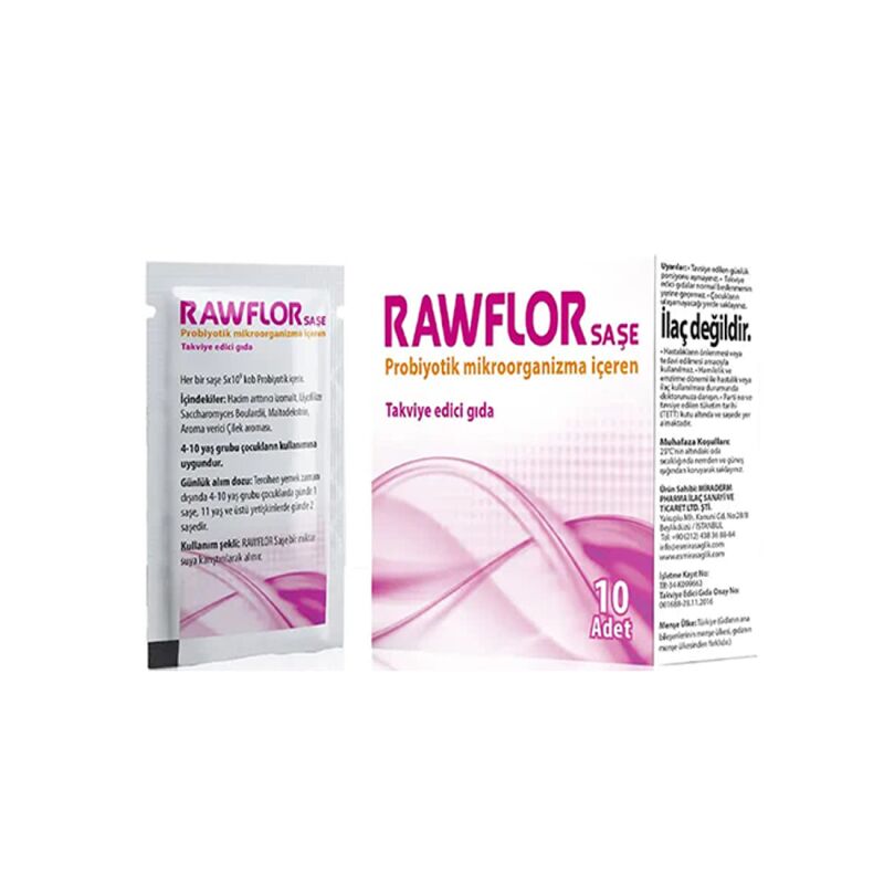 RAWFLOR PROBIYOTIK 10 SASE