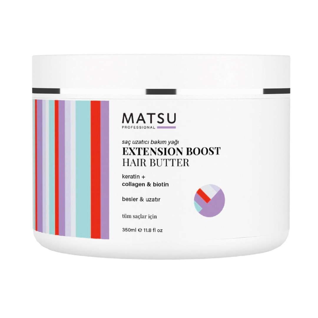 Matsu Extention Boost Hair Butter Hızlı Uzamaya Yardımcı Peeling Etkili Saç Maskesi 350 ml