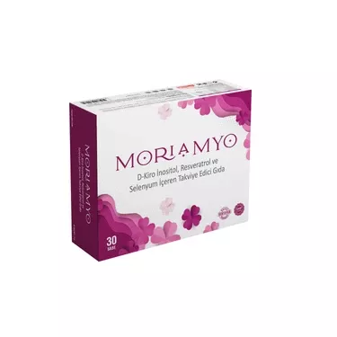 Moria Myo D-Kiro İnositol Resveratrol ve Selenyum 30 Saşe