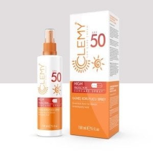 Clemy Güneş Koruyucu Sprey Spf50+ 150ml