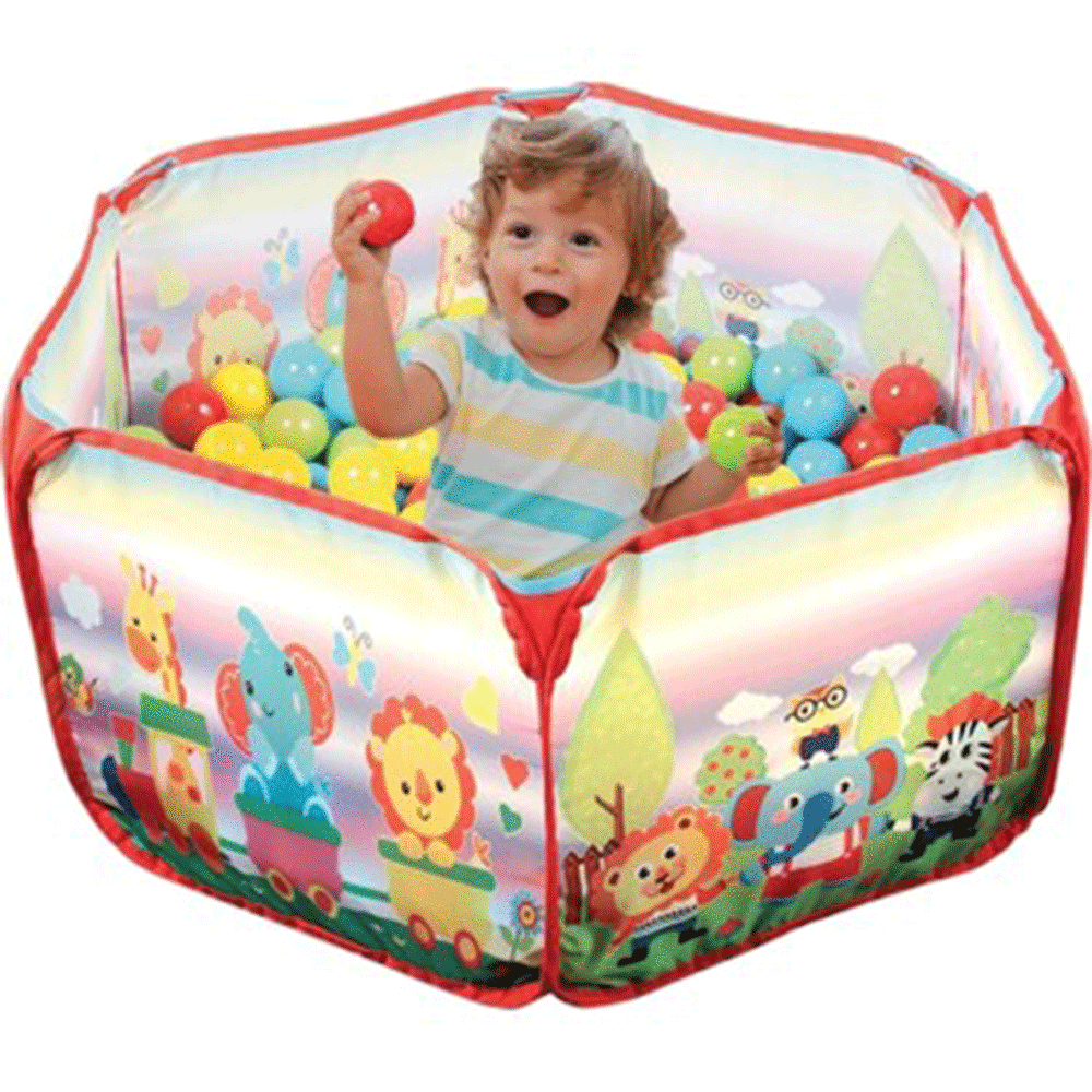 Babyjem Katlanır Top Havuzu Yeşil Çiçek