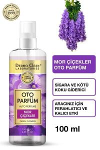 Dermo Clean Çiçek Özlü Mor Çiçek Kokulu Oto Parfüm 100 ml