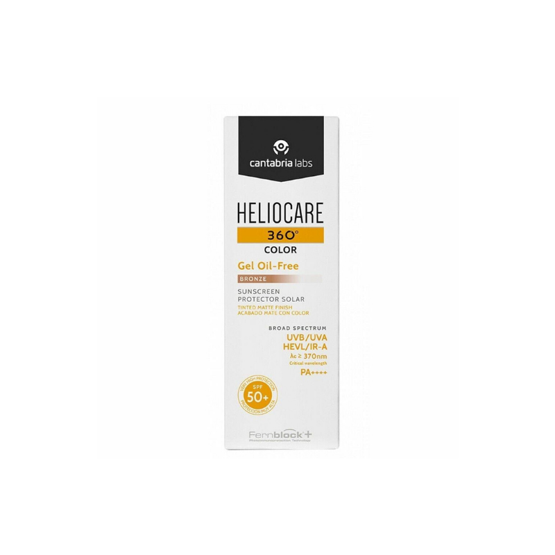 Heliocare 360 Gel Oil Free Bronze SPF50 50 ml