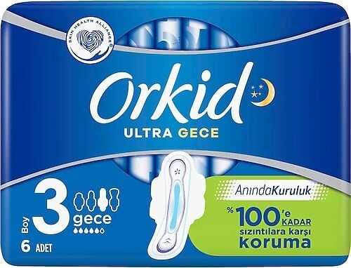 Orkid Ultra Tekli 3 Gece 6'lı