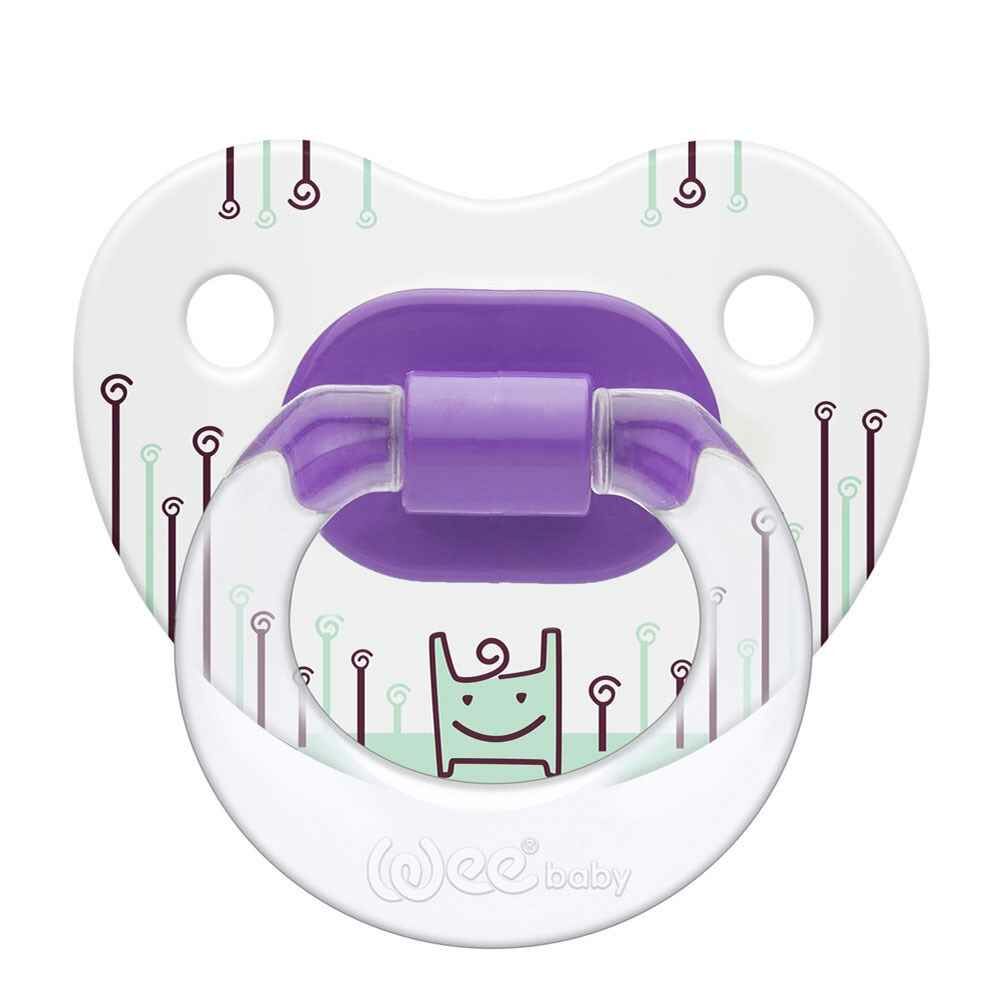 Wee Baby 835 Damaklı Emzik No: 3 - Mor