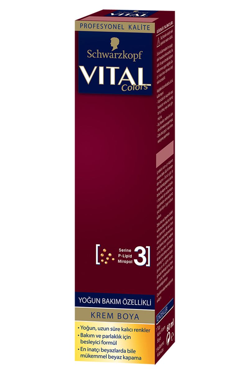 Vital Colors Tüp Boya  5-889 Şarap Kizili
