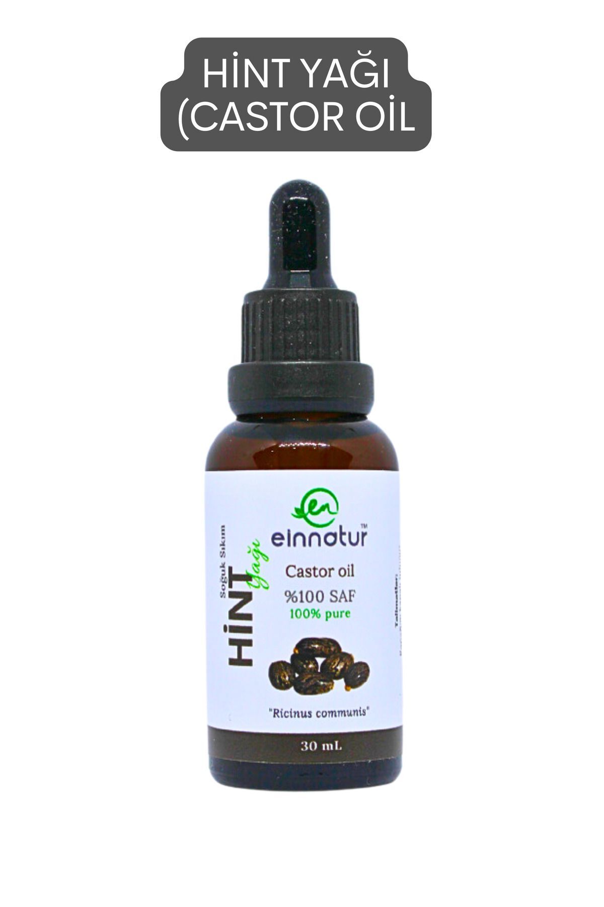 Einnatur Hint Yağı %100 Saf Castor Oil 30 ml