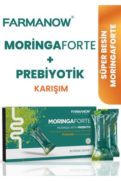 Farmanow Moringa Forte + Prebiyotik Karışım 160 gr - 6 Kutu