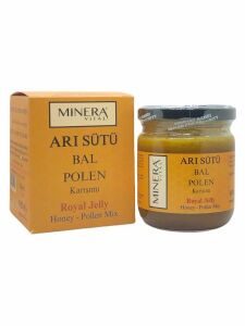 Minera Vital Arı Sütü Bal Polen Karışımlı Doğal Macun 230 gr