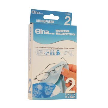 Elina Med Gözlük Temizleme Bezi Mikrofiber 2 Adet