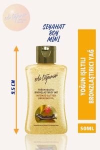 Eda Taşpınar Yoğun Işıltılı Bronzlaştırıcı Yağ Mini 50 ml