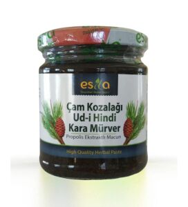 Esila Çam Kozalağı Ud-i Hindi Kara Mürver Propolis Ekstraktlı Macun 210 gr