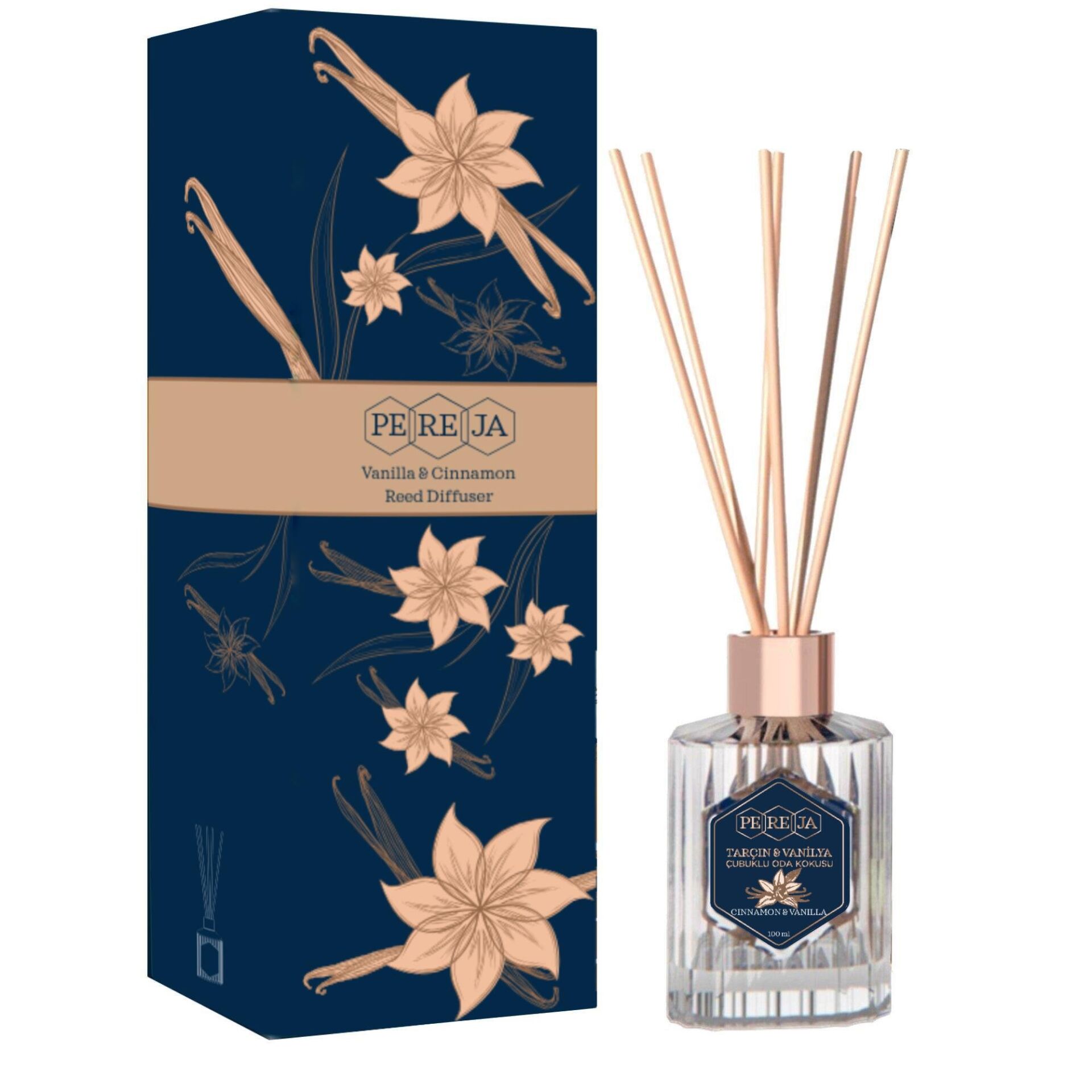 Pereja Cub. Vanilla Cinnamon Oda Kokusu 100 ml
