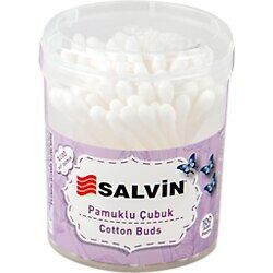 Salvin Kulak Çubuğu Silindir Kutu 200'lü