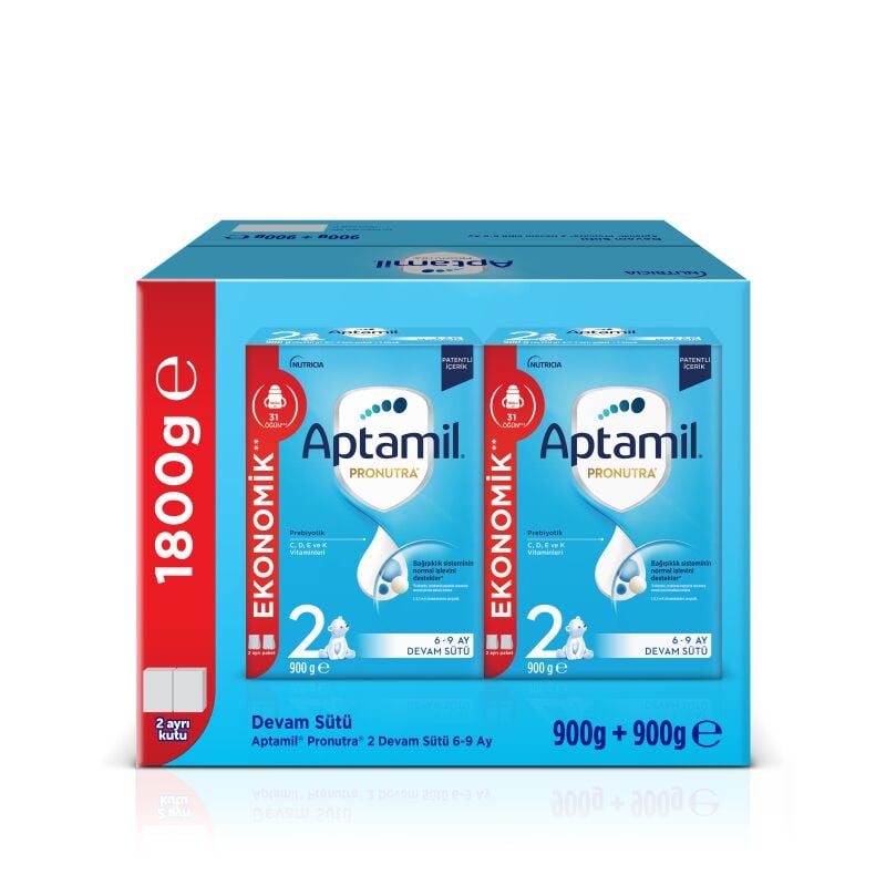 APTAMIL 2 900+900 GR PRONUTRA