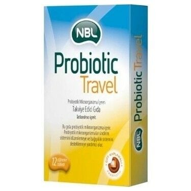 NBL Probiyotik Travel Çiğneme 12 Tablet