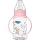 Wee Baby 744 Kulplu PP Biberon 150 ml - Pembe