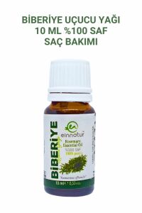 Einnatur Biberiye Uçucu Yağı Saç Dökülmesine Uygun %100 Saf Rosmarinus Officinalis 10 ml