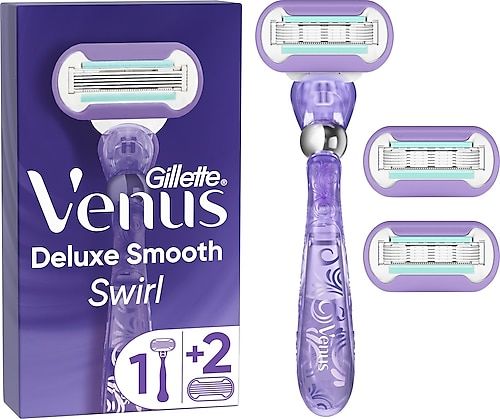 Gillette Venus Swirl Kadın Tıraş Makinesi + 3 Yedek Set