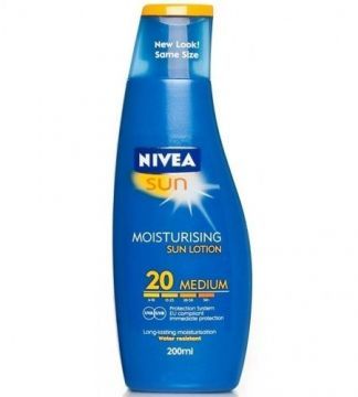 Nivea Sun Moisturising Sun Lotion SPF 20 Nemlendirici Güneş Sütü 200 ml