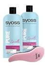 Syoss Pure Şampuan 550 ml + Tarak
