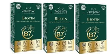 Zade Vital Biotin 2500Mcg 30 Kapsül 3 Al 2 Öde