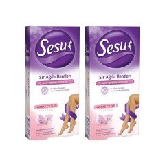 Sesu Ağda Bandı 1+1  Hassas Ciltler 12li