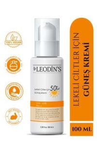 Leodin's Lekeli Ciltler İçin Cilt Tonu Eşitleyici Güneş Kremi SPF50 100 ml