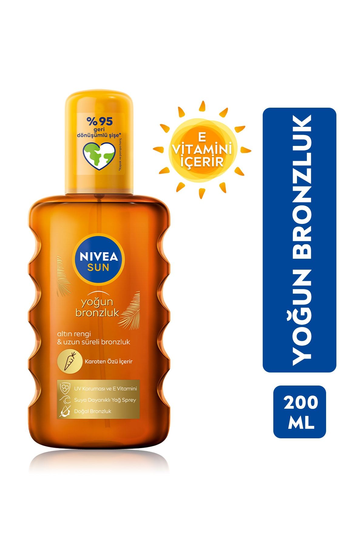Rinalin SPF6 Bronzlaştırıcı Sprey 50 ml
