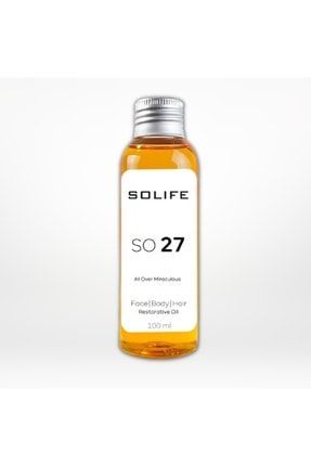 Solife So 27 All Over Miraculous Yüz Vücud Saç Onarıcı Bakım Yağı 100 ml