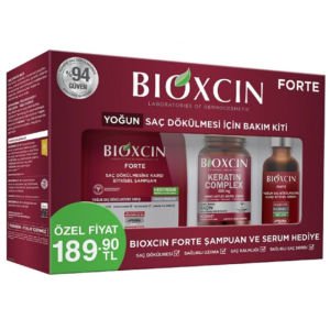 Bioxcin Forte Saç Bakım Kiti Yoğun Saç Dökülmesi (199,90 TL Etiketli)