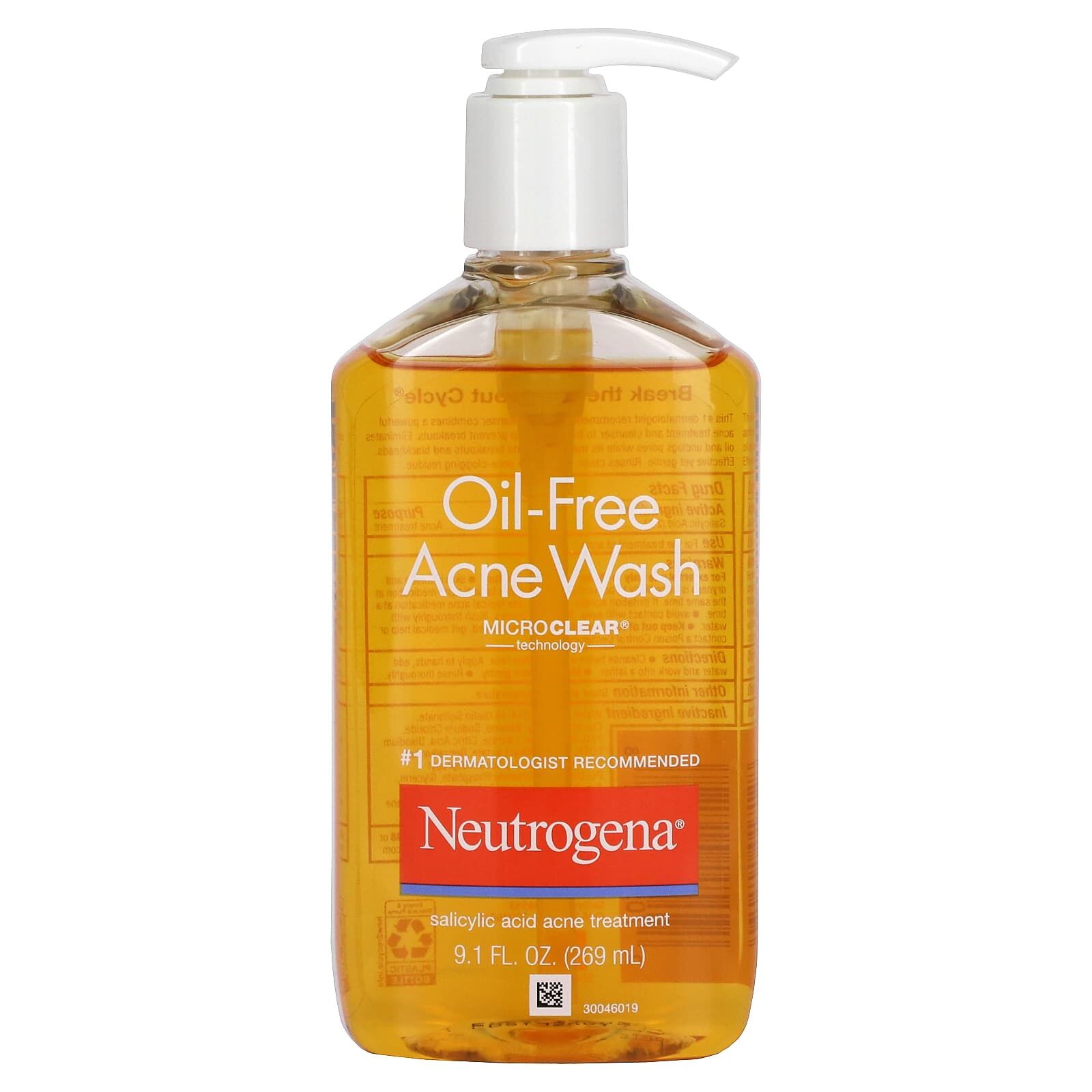 Neutrogena Oil Free Acne Wash 269 ml