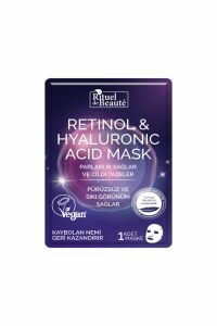 Rituel De Beaute Retinol Hyaluronik Asit Kağıt Maske