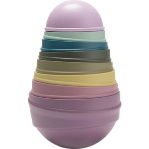 Bibs Wobbly Tower Oyun Kulesi - Bright Rainbow