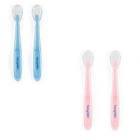 Hanymish Silikon Bebek Kaşığı 4 Ay+ 2'li