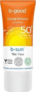 B-Good Güneş Kremi Yüz SPF50+ 50 ml