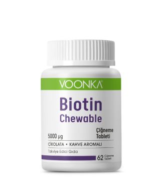 Voonka Bıotın Chewable Cıgneme 62 Tablet