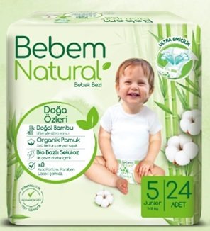 Bebem Natural Junıor 24X6 Jumbo No 5